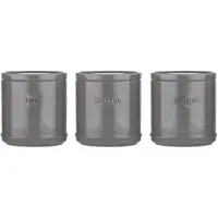 PRICE AND KENSINGTON BOÎTE DE RANGEMENT LOT DE 3 Boîtes de rangement gris graphite