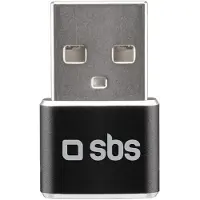 SBS Adaptateur USB mâle – USB-C femelle