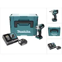 Makita DTW 300 RF1J Visseuse à chocs sans fil 18 V 330 Nm 1/2" Brushless + 1x Batterie 3,0 Ah + Chargeur + Makpac