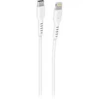 SBS Câble de données et de recharge de 3 m - Connecteurs USB-C - Lightning