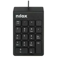 Nilox NUMERIC KEYBOARD clavier USB Espagnole Noir