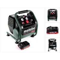 Metabo Power 160-5 18 LTX BL OF Compresseur sans fil 18 V 8,0 bar Brushless + 1x bloc batterie LiHD 4,0 Ah - sans chargeur