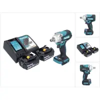 Makita DTW 301 RF Clé à choc sans fil 18 V 330 Nm 1/2'' Brushless + 2x batterie 3,0 Ah + chargeur