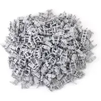 LEGO Technic Maillons de chaîne gris clair pour pelleteuse et chenille - 3711 NOUVEAU ! Quantité 250x