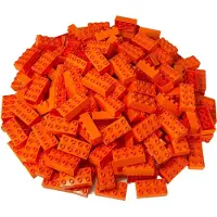 LEGO DUPLO 2x4 briques de base orange - 3011 NOUVEAU ! Quantité 25x