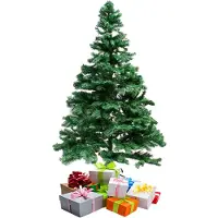 Inda Arbre de Noël avec support, différentes couleurs et tailles
