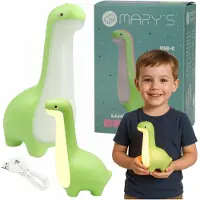 Mary's Led Dinosaur Green Baby Room Night Light Usb