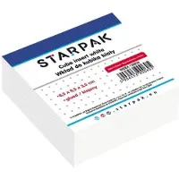 Starpak Insert de cube collé blanc, 85x85 mm (85 x 85 mm)