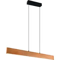 TRIO Suspension élégante Edgewood Bois de 115cm