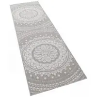 Tapis.fr Tapis d'intérieur & extérieur Breezy gris 80x250 cm