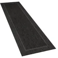 Tapis.fr Tapis d'intérieur & extérieur Romana anthracite 80x250 cm