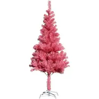 Mojawo Arbre de Noël 60/150/180 cm avec support Rose