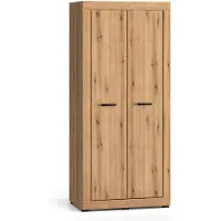 Feldmann-Wohnen Armoire Dora, 87 x 53 x 195 cm, chêne Evoke, 2 portes