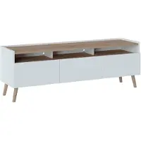 Wójcik Meuble TV bas Scandi 149 x 41 x 51 cm - Couleur au choix
