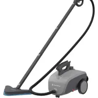 Techweise - TS1 Nettoyeur vapeur (21 accessoires) - 1500W, 45 min de vapeur, 3.6 Bar de pression, 100°C - 40 x 28.2 x 33.5 cm - Plastique/métal - Gris/Noir