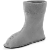 Ladeheid Chaussettes Chauffantes pour Bottes de Caoutchouc LA-CA-09 LA-CA-12(Gris, 36/37)