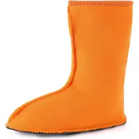 Ladeheid Enfants Filles Garçons Chaussettes Chauffantes pour Bottes en Caoutchouc LA-CA-10 LA-CA-11 (Orange, 22/23 EU)