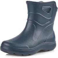 Ladeheid Femmes bottes en caoutchouc légères Eva KL027D (bleu foncé, 36)