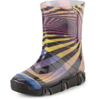 Ladeheid Bottes en caoutchouc pour enfants (filles et garçons), doublées, modèle Swk2021BW (motif 55, 23/24)