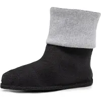 Ladeheid Enfants Bottes de Caoutchouc Chaussettes de Bottes Chaussettes Chauffantes pour Bottes de Pluie LA-CA-10 LA-CA-11(Gris, 30/31)