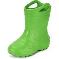 Ladeheid Kinder Mädchen Jungen federleichte Eva Gummistiefel KL051-S (Vert, 26 EU)