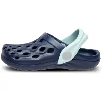Ladeheid Clogs Enfants Chaussures pour filles et garçons Sabots de jardin légers Chaussures de jardin Enfants LA-CA-14 (Bleu marine, 25/26 EU)