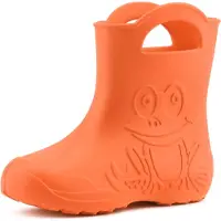 Ladeheid Eva Enfants Garçons Filles Bottes de pluie LA-CA-01 (Orange (151c), 26/27 EU)