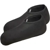 Ladeheid Chaussettes pour bottes , chaussons intérieurs, chaussettes chauffantes pour bottes de pluie LA40-250 (noir, 40/41 EU)