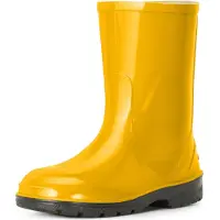 Ladeheid Kinder Mädchen Jungen Gummistiefel Regenstiefel LA-939 (jaune, 26 EU)