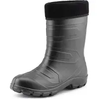 Ladeheid Femmes Thermo Eva Bottes en caoutchouc poids plume LALMG879 (Graphite/Noir, 38 UE)