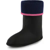Ladeheid - Chaussettes chaudes pour bottes en caoutchouc, pour filles et garçons, à porter à l'intérieur des bottes KL058 (rose, taille 23 EU)