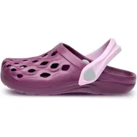 Ladeheid Sabots pour enfants, pour filles et garçons, sabots de jardin légers, chaussures de jardin pour enfants LA-CA-14 (violet, 29/30 EU)