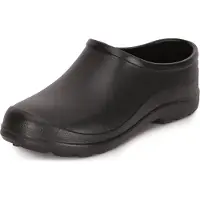 Ladeheid Sabots légers Eva pour femmes et hommes, sabots de jardin, chaussures de jardin LADW001 (noir, 37)