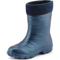 Ladeheid Femmes Thermo Eva Bottes en caoutchouc poids plume LALMG879 (métal bleu/navy, 38 UE)