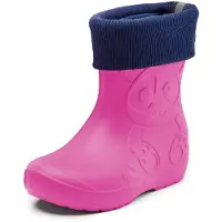 Ladeheid Enfants Bottes en Caoutchouc Doublées Thermo LA-CA-Panda249(Rose, 22/23)