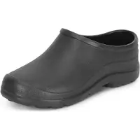 Ladeheid Sabots légers Eva pour femmes et hommes, sabots de jardin, chaussures de jardin LADW001 (Graphite 9490, 36)