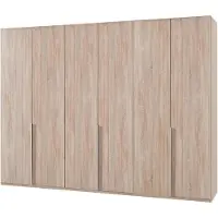 Wimex Armoire New York A - Armoire de rangement, finition au choix : chêne brut de sciage