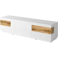 Hm Helvetia Meuble bas pour télévision Silke, dimensions 206x50x53 cm, couleur au choix