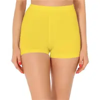 Merry Style Short cycliste femme Caleçon en coton MS10-358 (jaune, S)