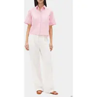 Tommy Hilfiger Chemise ESS POPLIN SS SHIRTS femmes - Rose - EU S