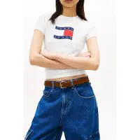 Tommy Hilfiger Dw0dw22781 Short Sleeve T-shirt Blanc XS Femme