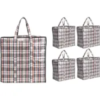 OEM Josephine Osthoff : sacs de rangement unies ultra-résistants, sacs à linge – imperméables, durables, avec fermeture à glissière, 75 L, 20 kg, couleurs assorties