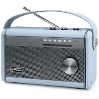 Muse Radio portable Bluetooth M-098 VB FM Bleu