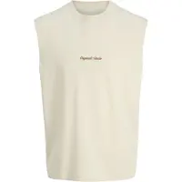 Jack & Jones T-Shirt 'JORNORREBRO' marron / blanc