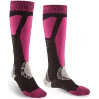 Bridgedale Easy On Merino Performance Long Socks Rose EU 41-43 Femme