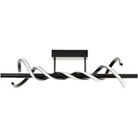 Brilliant Plafonnier design noir Amalie S