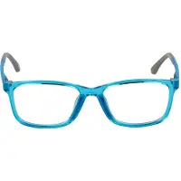 SKECHERS SE1208-D : Monture de lunettes pour enfants, en acier inoxydable, de couleur bleue, dimensions 45-14-135