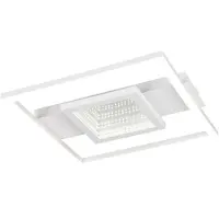 RL LIVE YOUR LIGHT Plafonnier LED, métal, blanc, mat, blanc neutre, L 35 cm