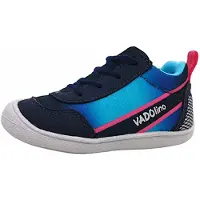 VADO Chaussures pieds nus Flake Lace Vatex bleues, taille 23