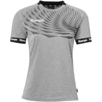 Kempa Wave 26 Short Sleeve T-shirt Gris S Femme